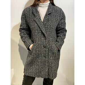 80s Tweed Coat
